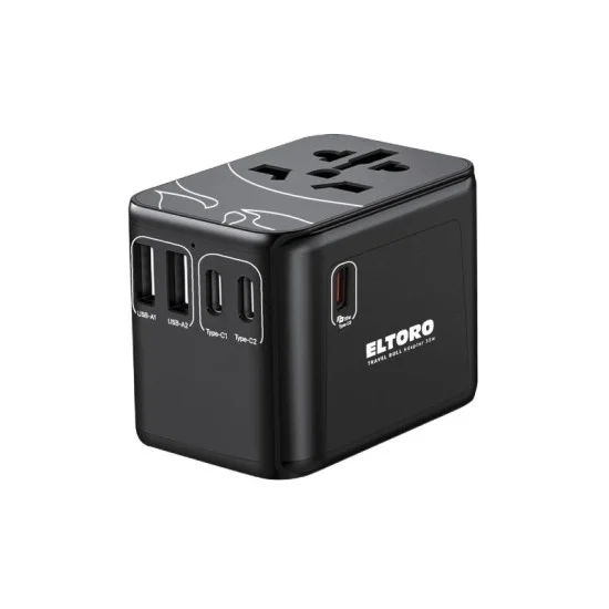 Eltoro Travel Bull Adapter 35w - Black